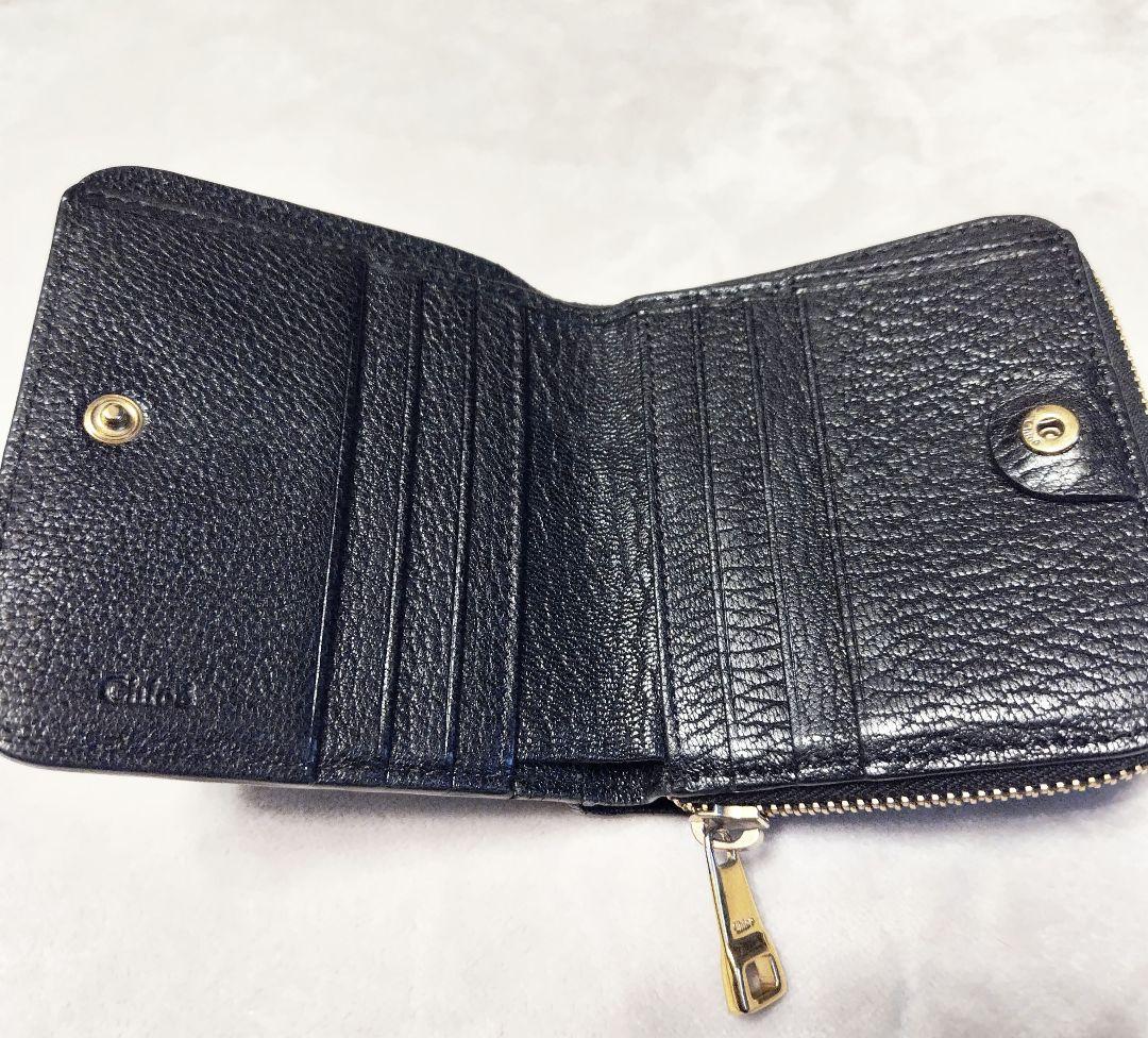 Chloe クロエ drew ドリュー コンパクトウォレット 二つ折り　財布
