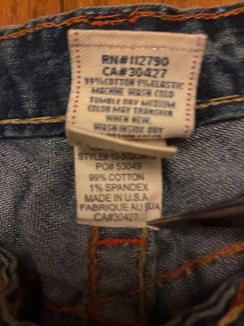 true religion デニム　USA 米国製