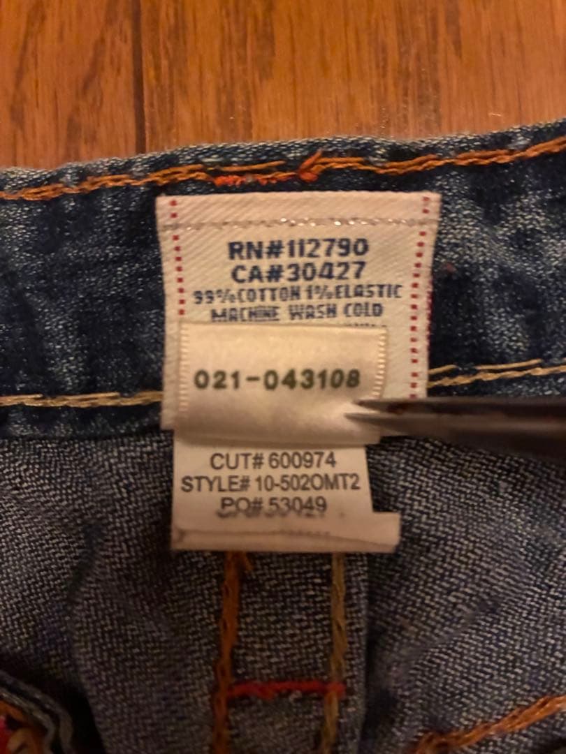 true religion デニム　USA 米国製