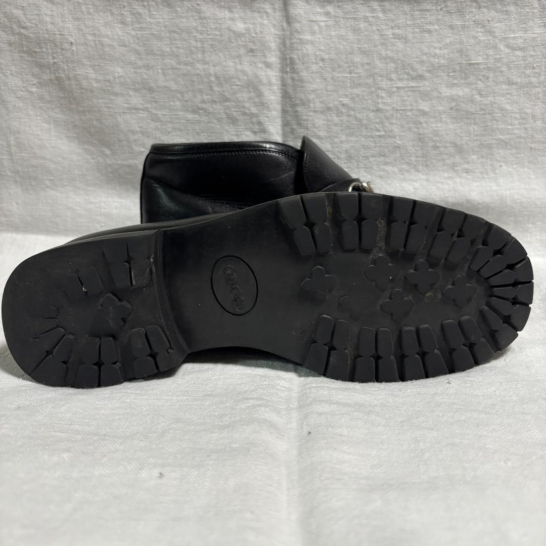 GUCCI ホースビット アンクルブーツ 41ハーフ