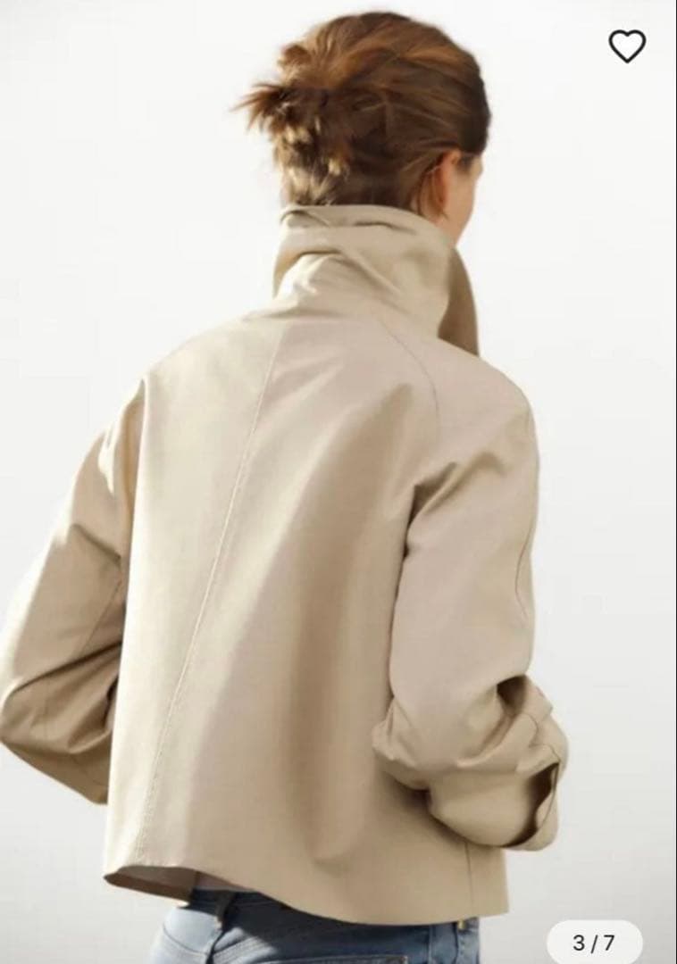 ZARA ZWコレクション ショートトレンチコート M