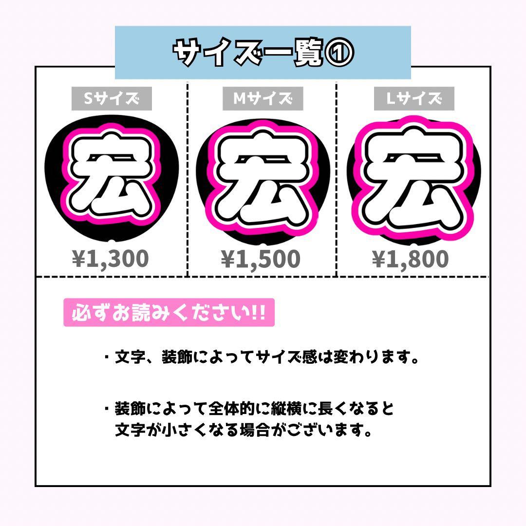 포⭐️ページ♡ネームボード うちわ文字 連結文字パネル オーダー