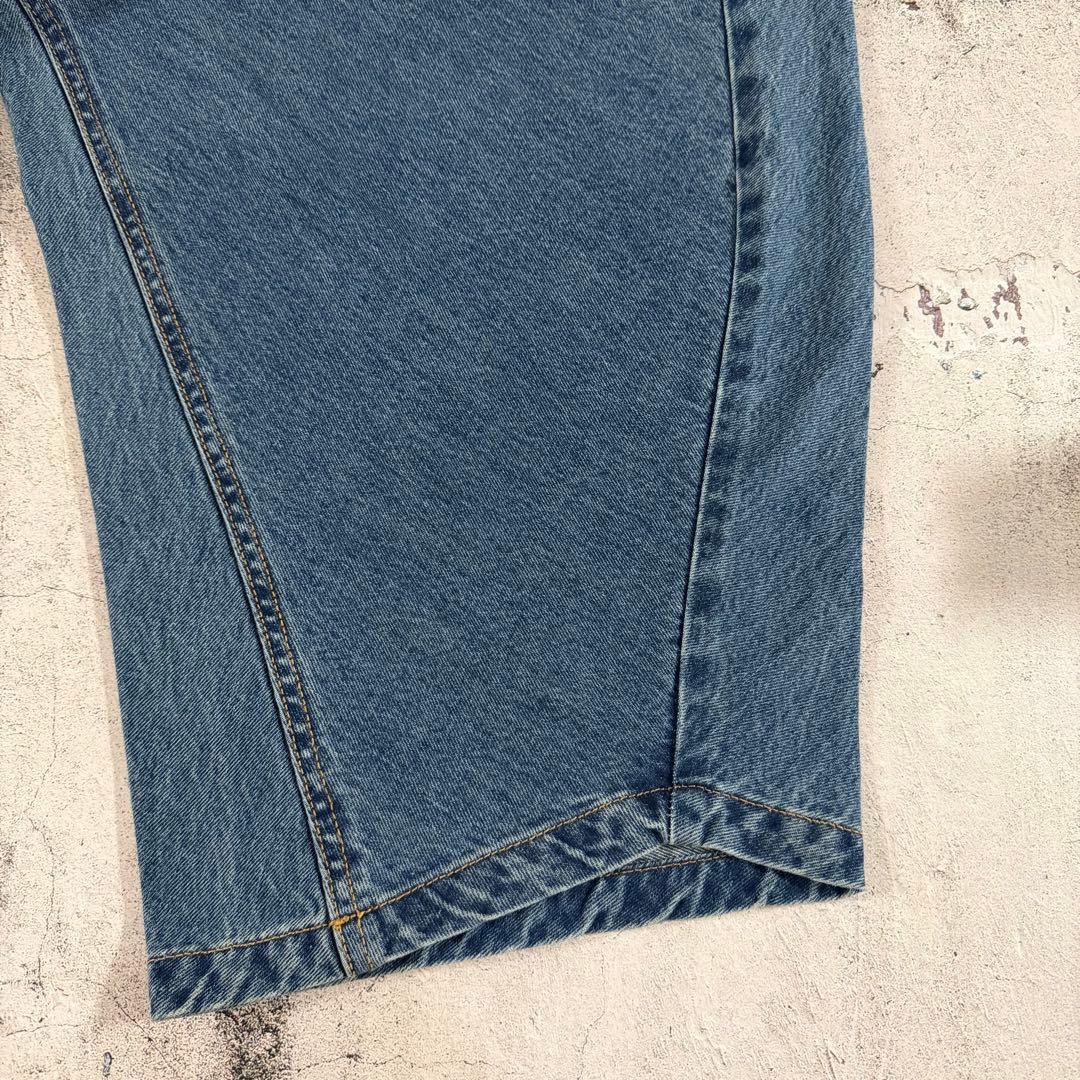 新品 PRANK PROJECT ドレープデニムパンツ 36