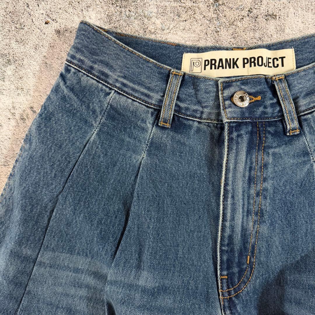 新品 PRANK PROJECT ドレープデニムパンツ 36