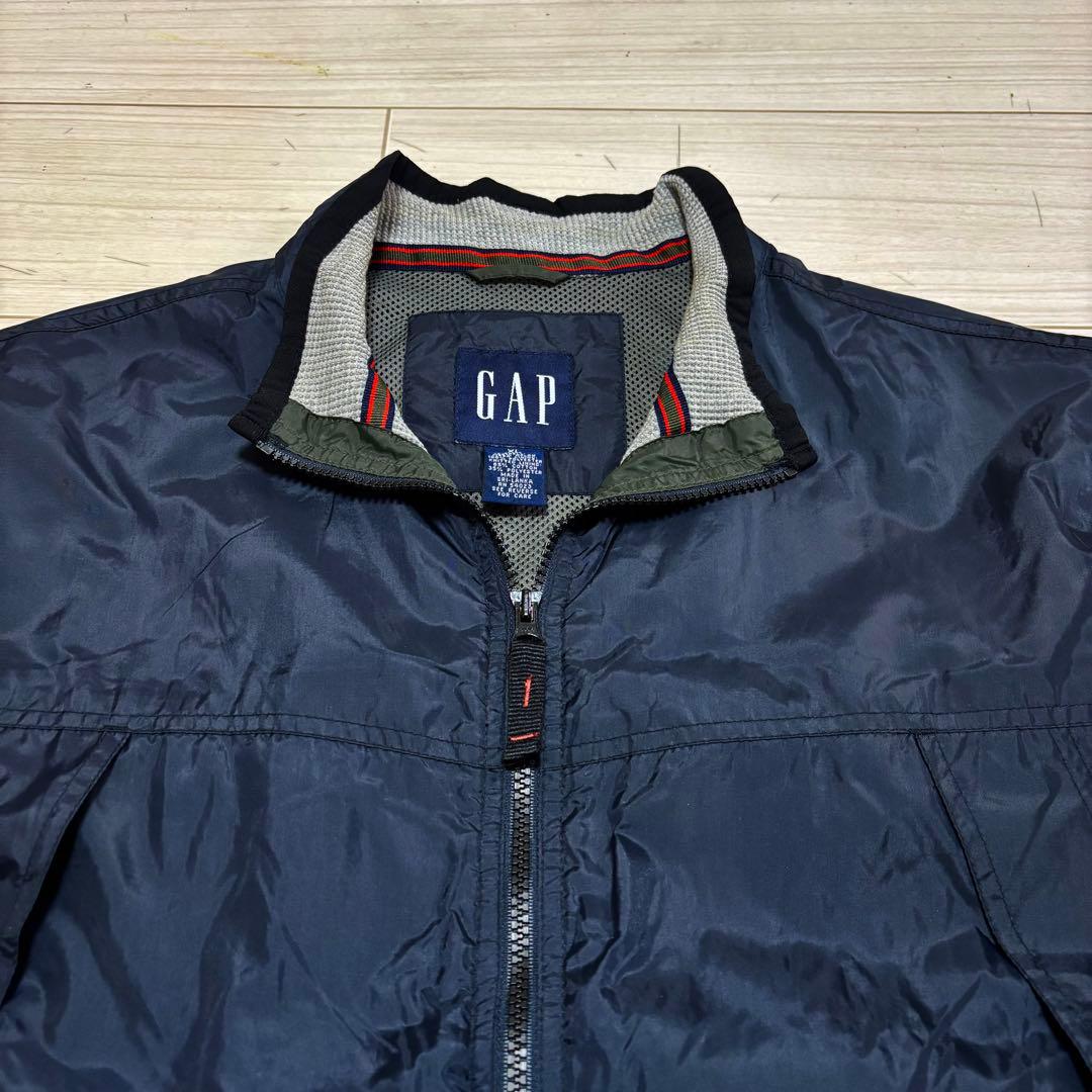 00s Y2K OLD GAP オールドギャップ ナイロン ベスト テック系