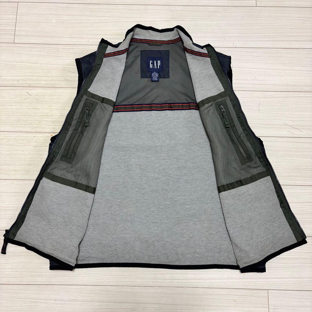 00s Y2K OLD GAP オールドギャップ ナイロン ベスト テック系