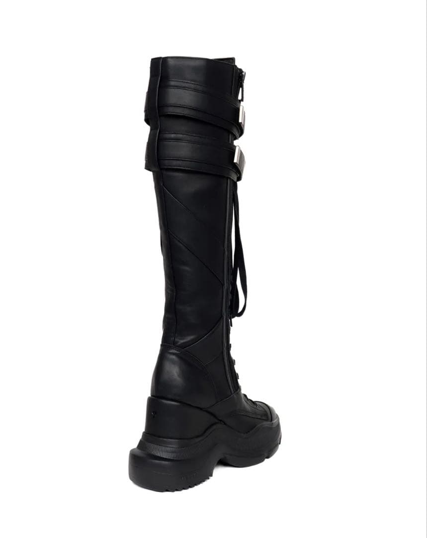 YELLO SAT LONG BOOTS ブラック Lサイズ