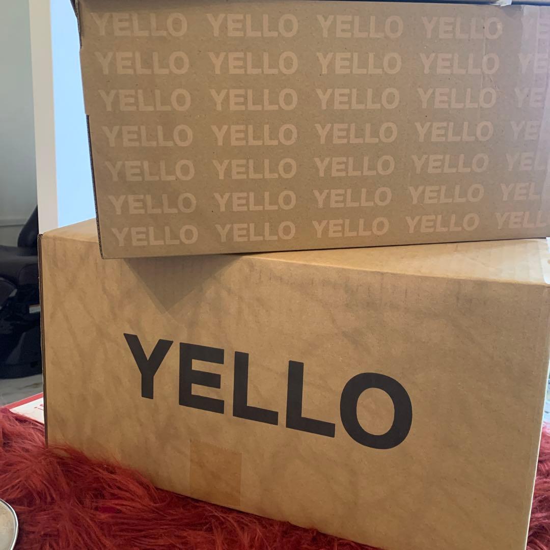 YELLO SAT LONG BOOTS ブラック Lサイズ