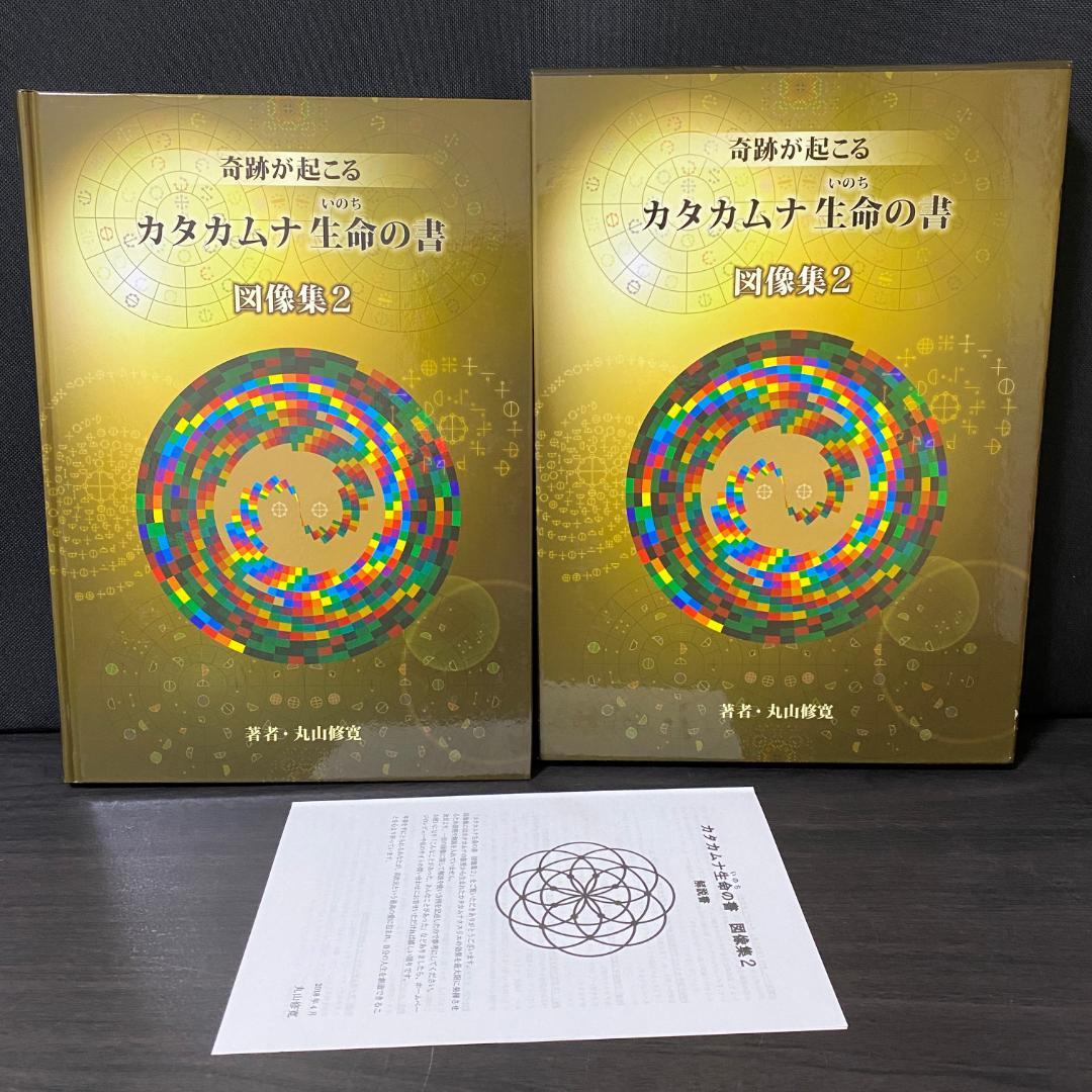 解説書付 奇跡が起こる カタカムナ生命の書 図像集2 宇宙 自然 神 調和 言霊