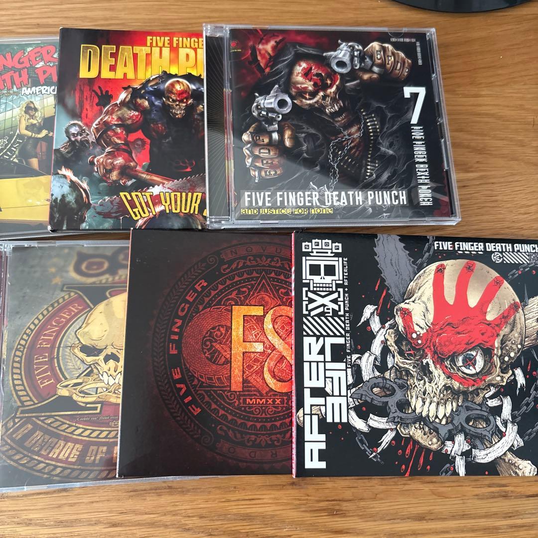 Five Finger Death Punch アルバムコレクション