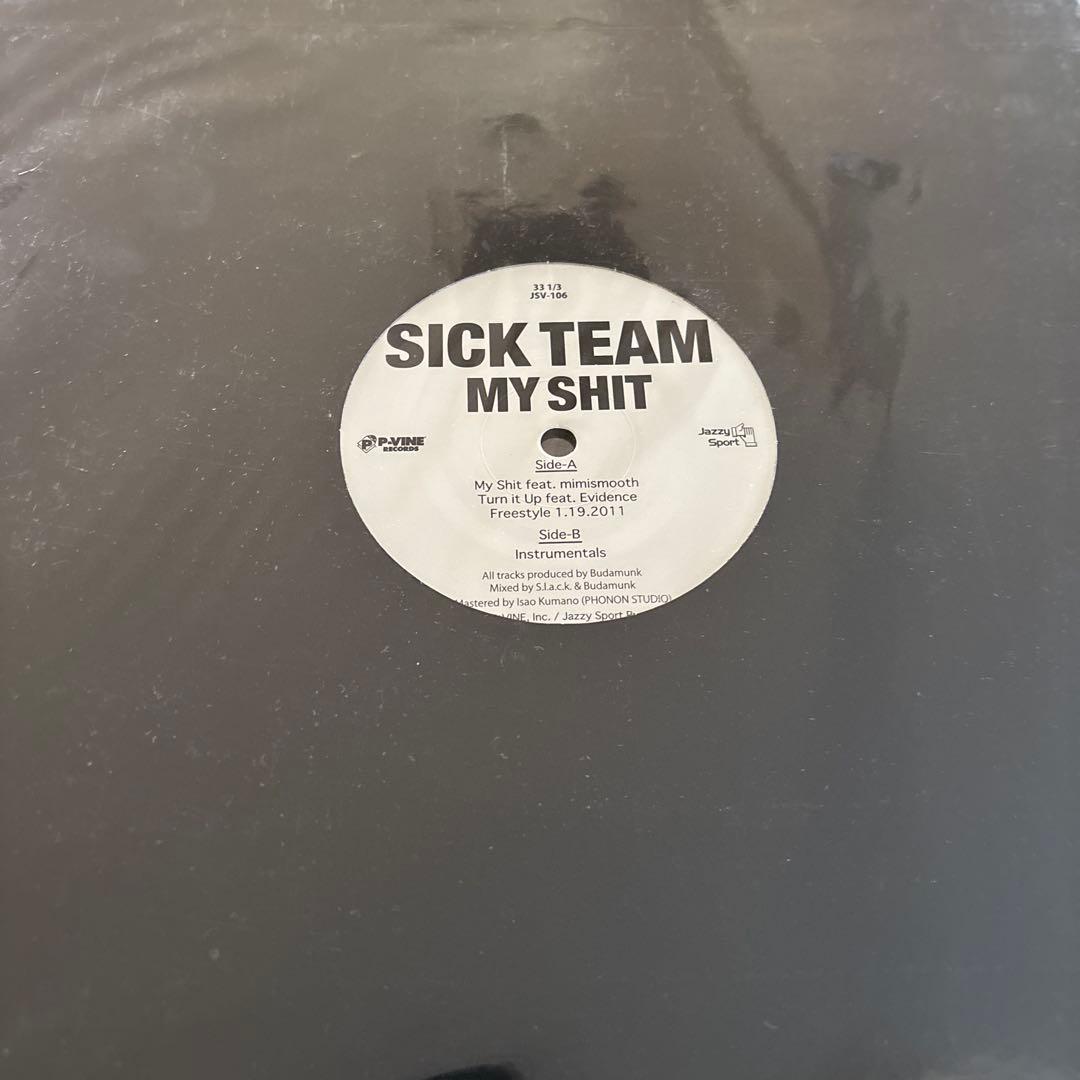 SICK TEAM MY SHIT 新品未使用送料込み　5lack