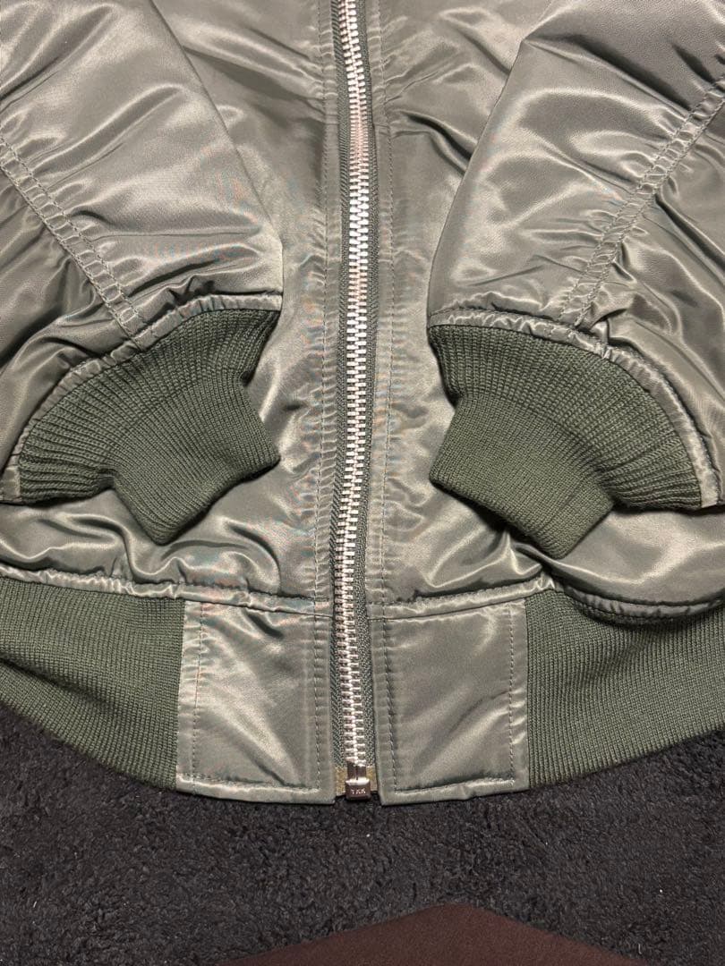 美品 希少 00s OLD UNIQLO MA1 紺タグ archive ユニ