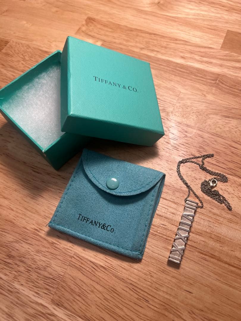 TIFFANY&Coティファニー　アトラスバー　ネックレス　925　シルバー