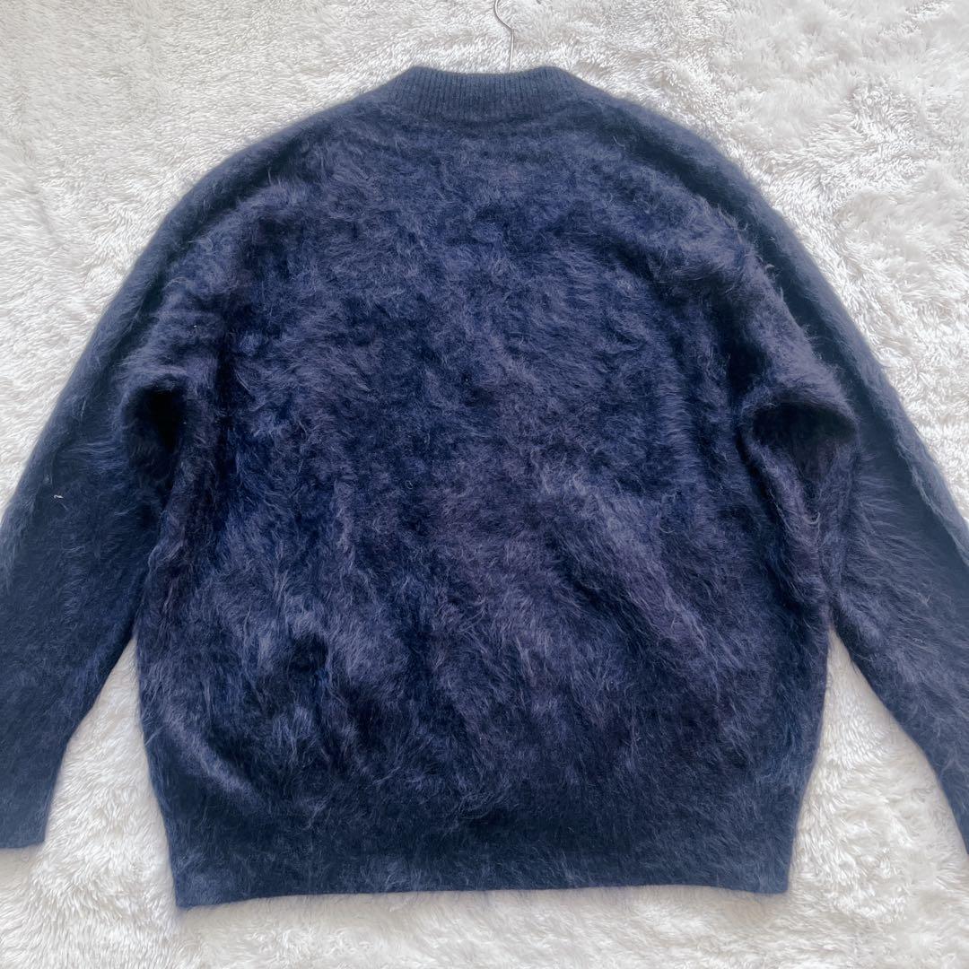 さ*か様 【美品】今期　LARUMファーカシミヤ100% カーディガン