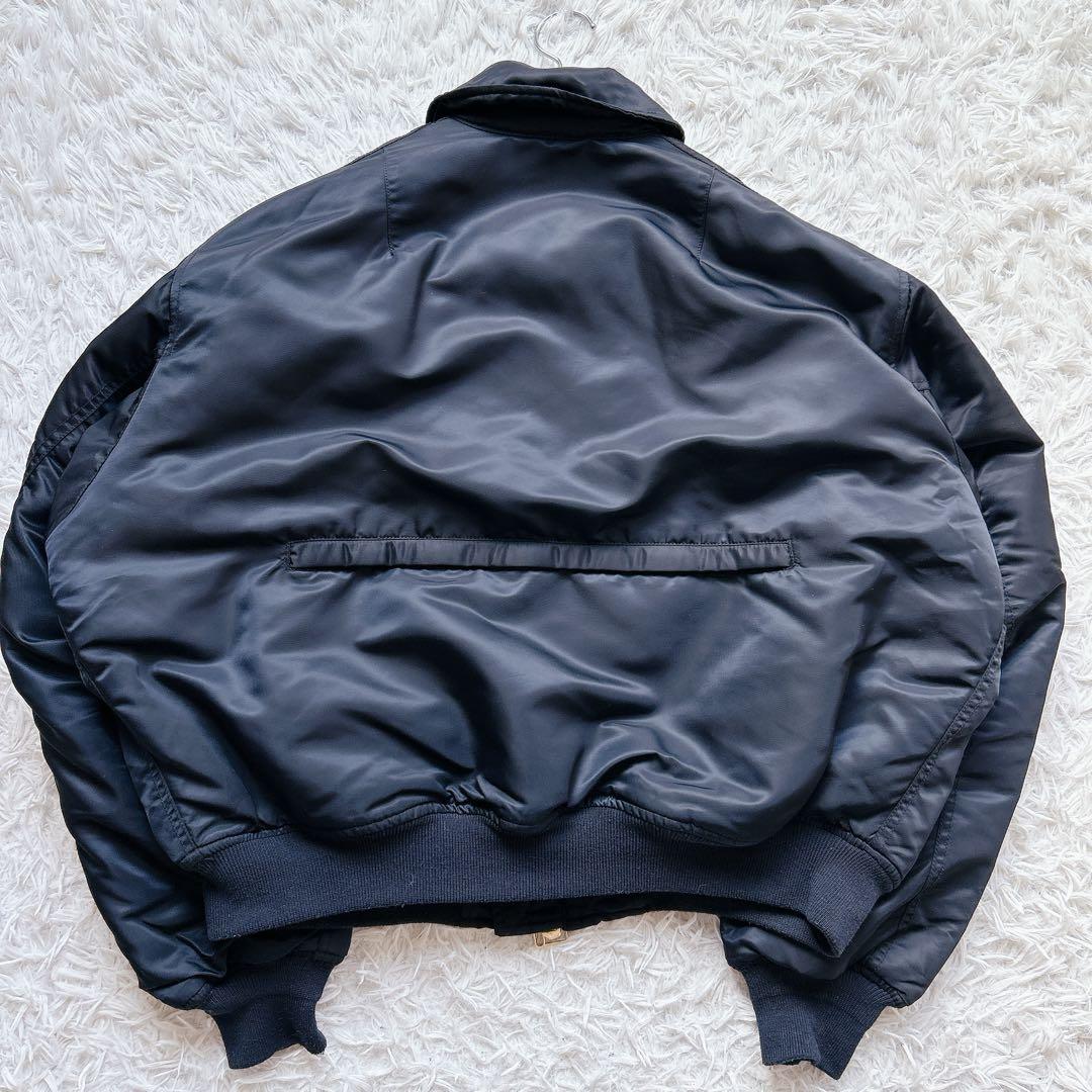 美品 CAHLUMN MA-1 フライトジャケット L 中綿 ビッグシルエット
