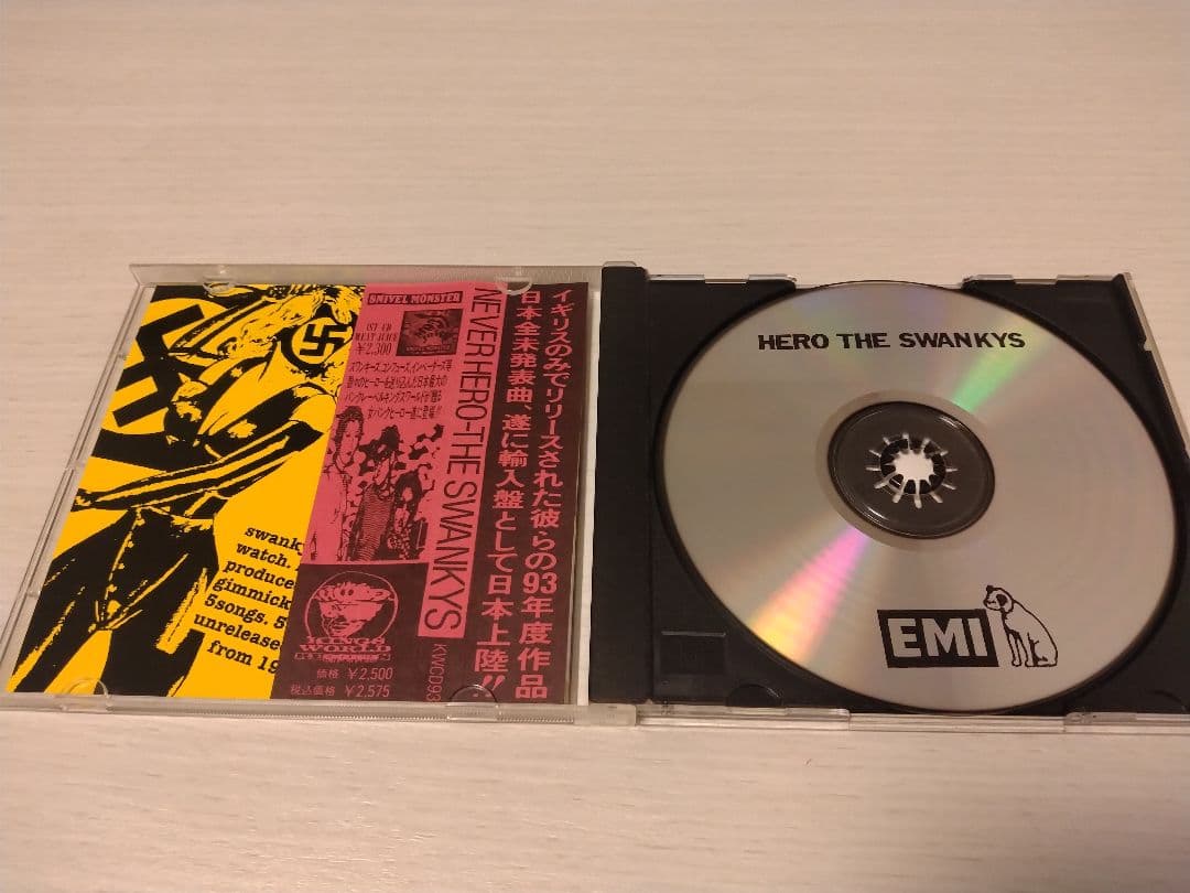 お値下げ（廃盤）レアThe Swankys / NEVER HERO
