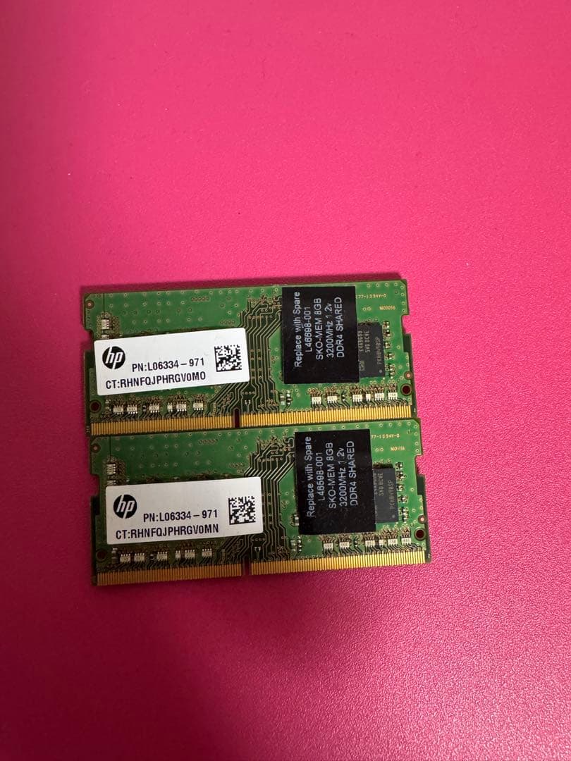 Samsung DDR4-8GB メモリ 10枚セット