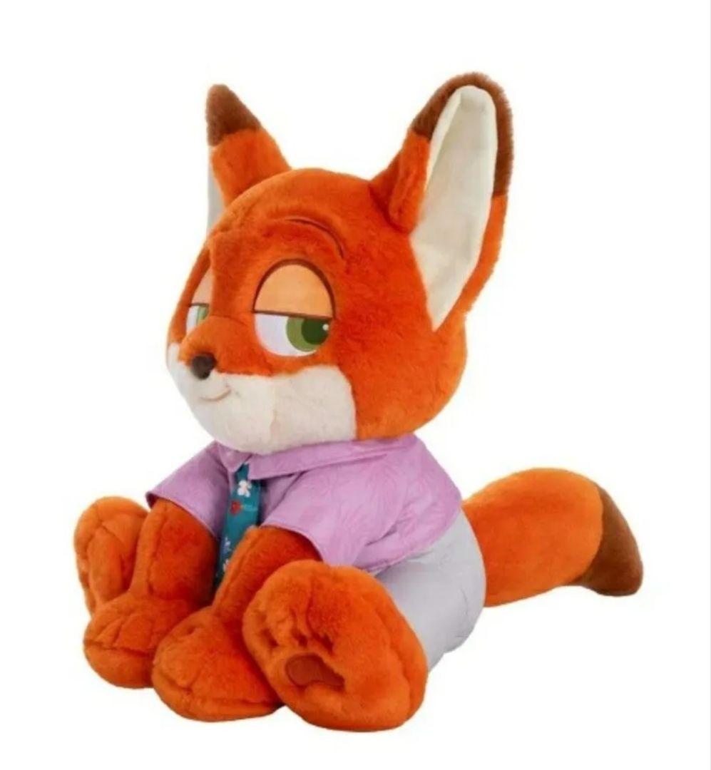 ズートピア　ニック　コストコ　ぬいぐるみ　ブランケット付き