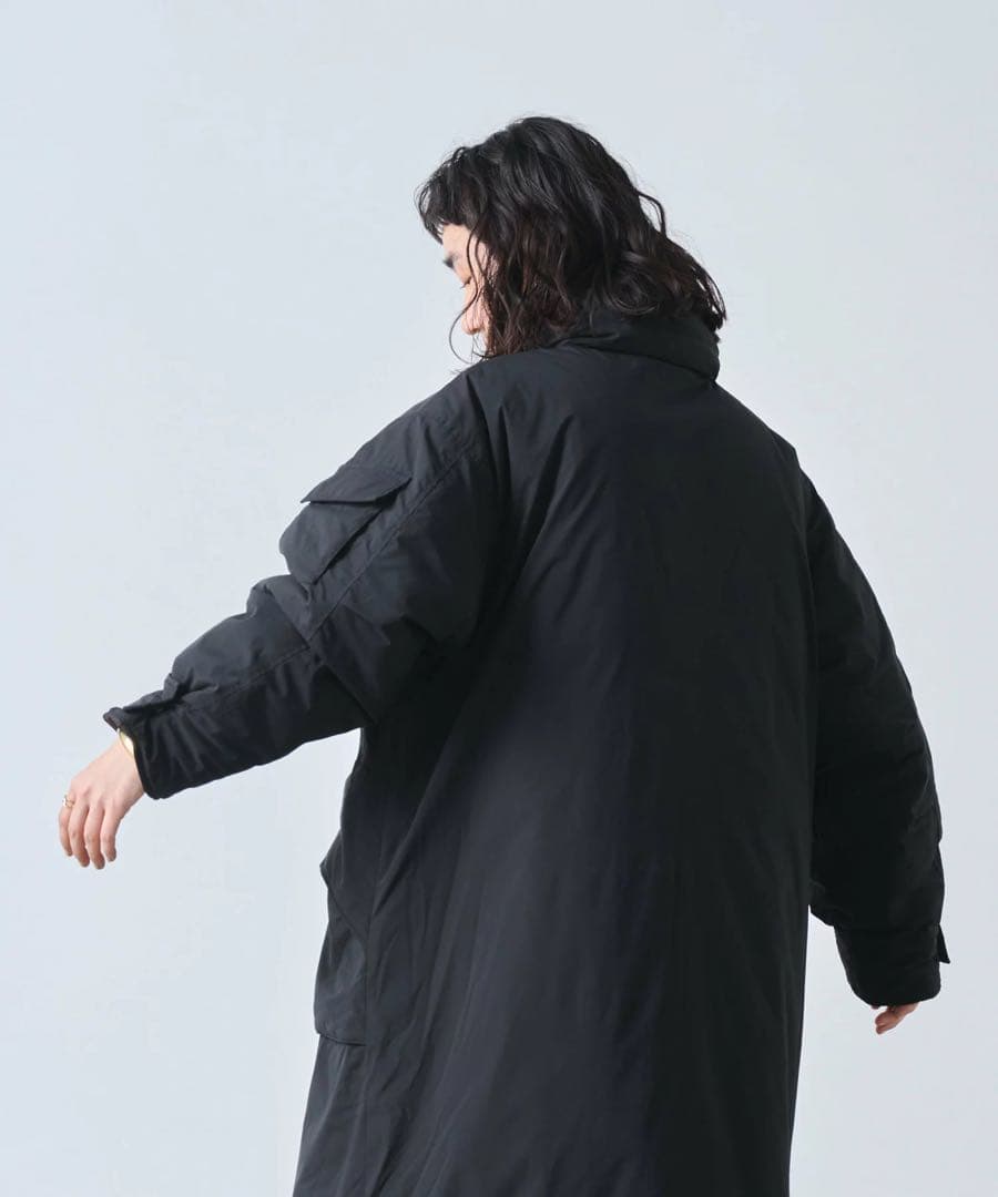KHA:KI MIL PADDING COATミリタリーパディングコート