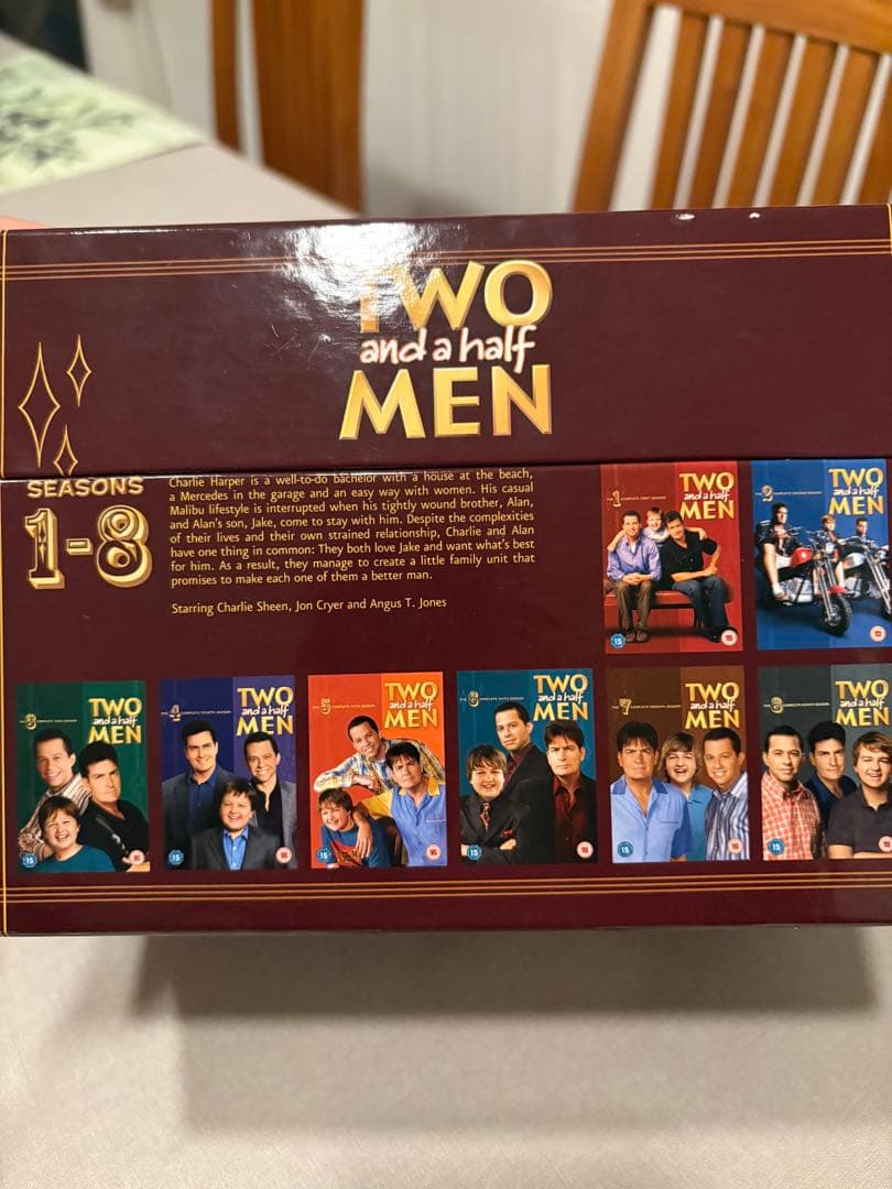 超レア！日本未発売、Two and a half menのDVDセット