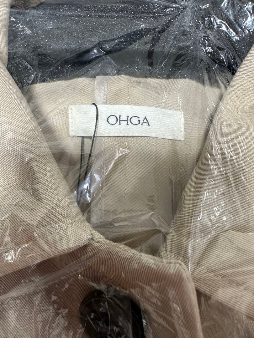 ohga トレンチコート　新品未使用タグ付き