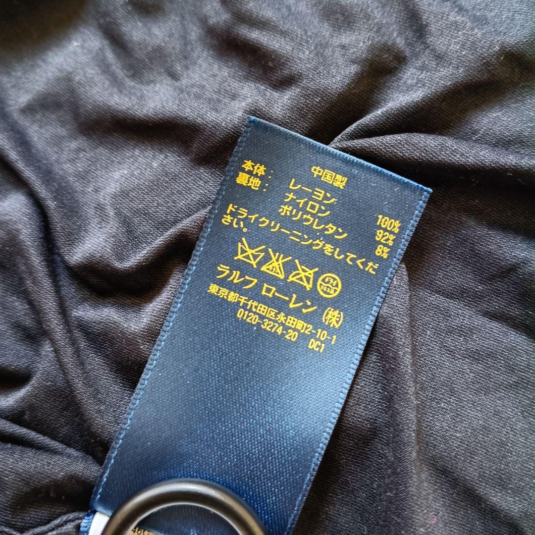 新品　ラルフローレン　ニット　ワンピース　ノースリーブ　レース　かぎ編み
