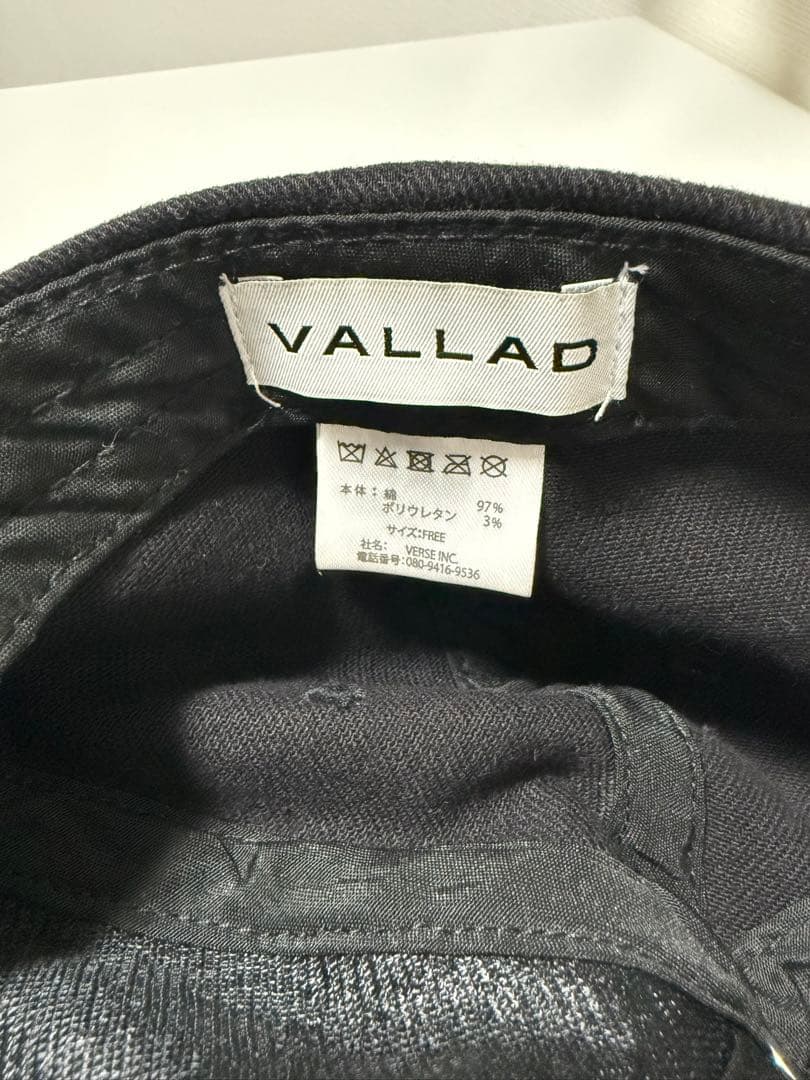 Vallad キャップ