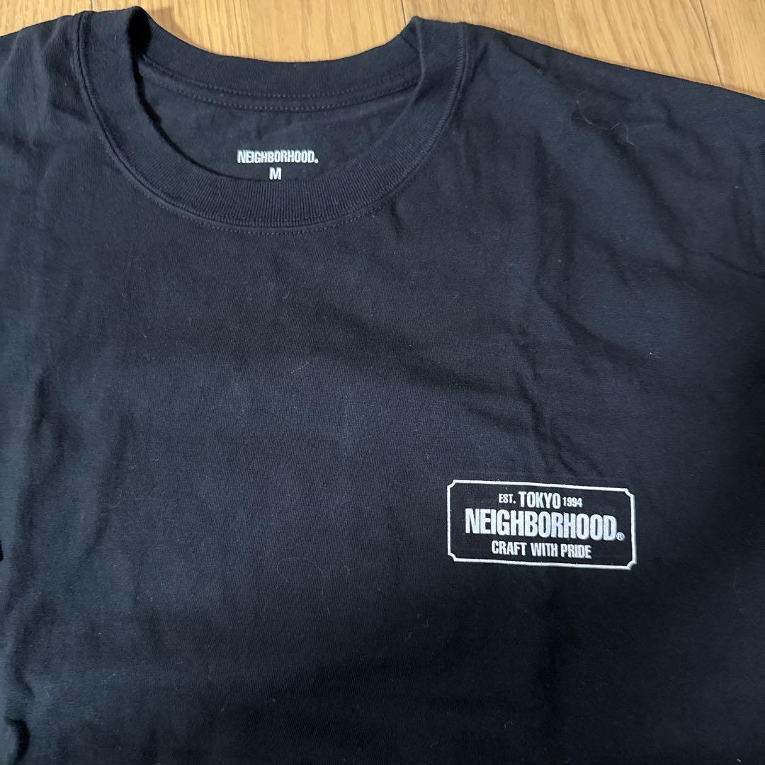 【即完売・入手困難モデル】ネイバーフッド☆バックBOXロゴ入りTシャツ