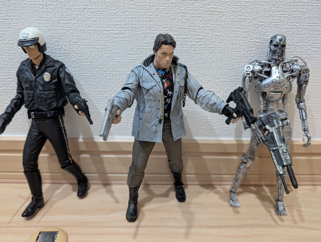 Neca社 ターミネーター T-800 T-1000 アクション フィギュア