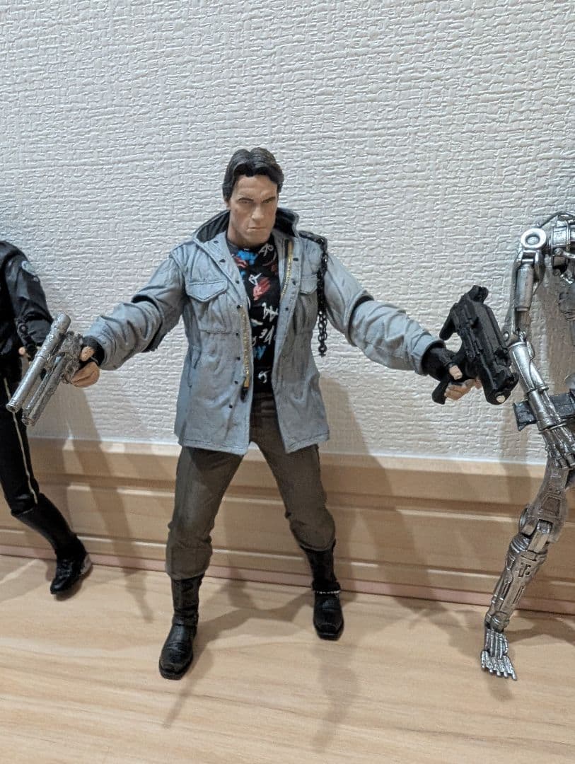 Neca社 ターミネーター T-800 T-1000 アクション フィギュア