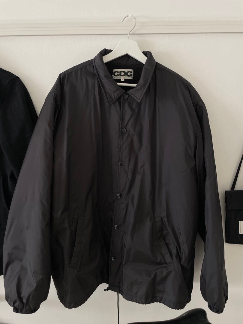 CDG ブラック ジャケット XL コムデギャルソン