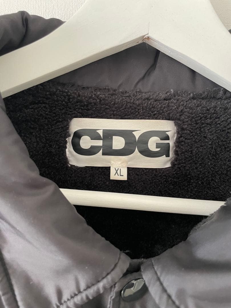 CDG ブラック ジャケット XL コムデギャルソン