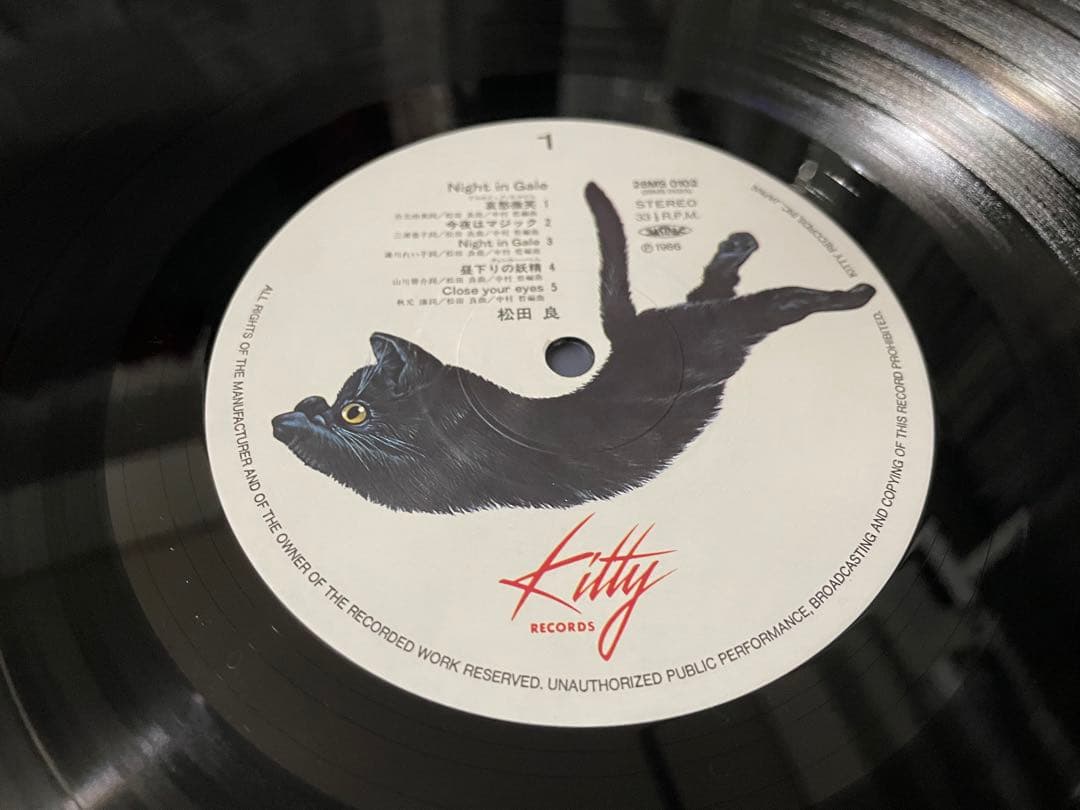 松田凌 ナイチンゲール NIGHT IN GALE LP
