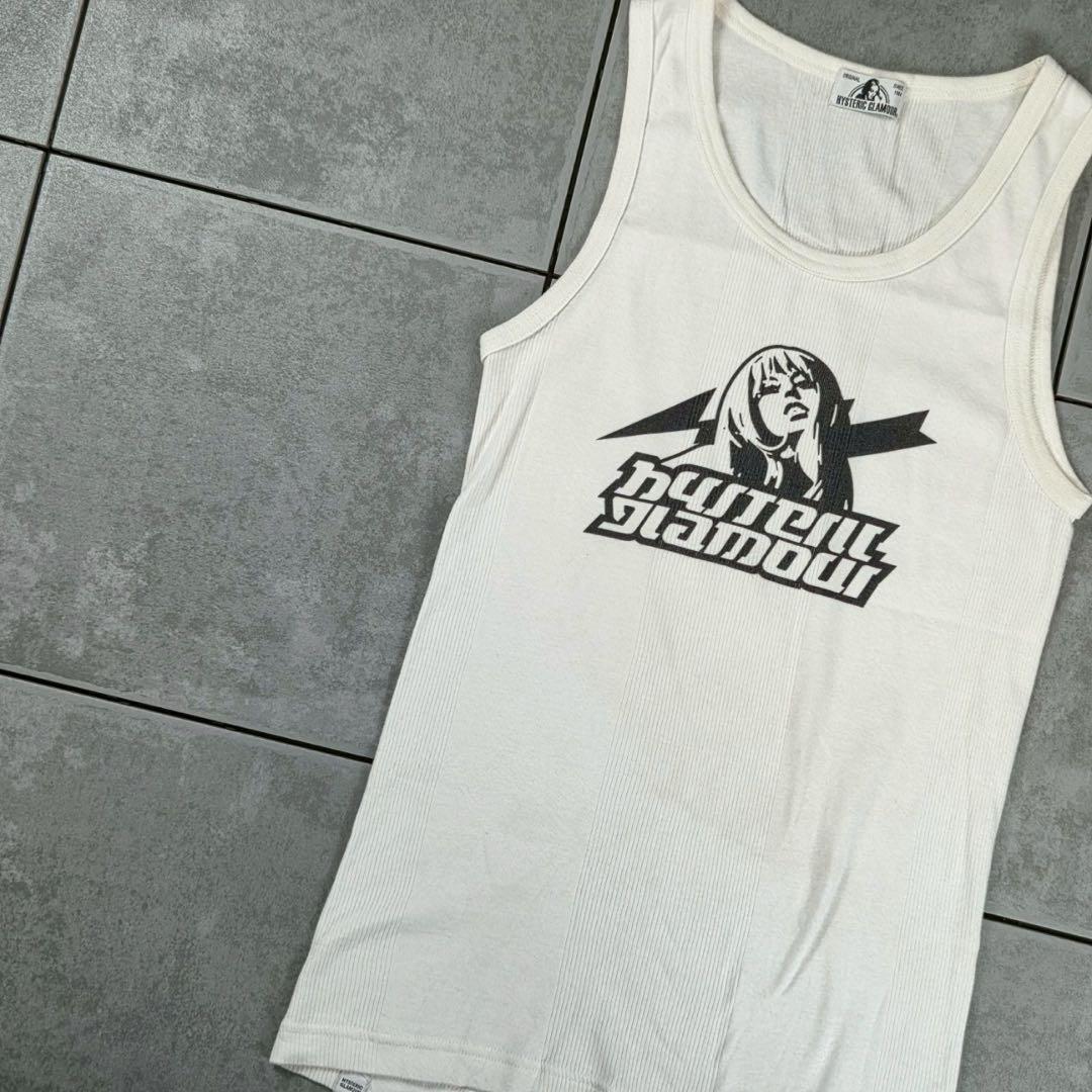 希少 美品 HYSTERIC GLAMOUR タンクトップ