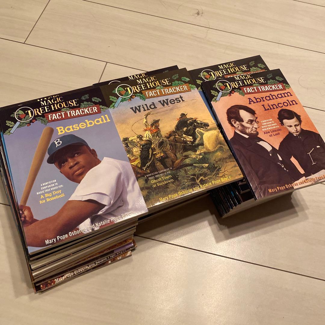 Magic tree house fact tracker 40冊セット
