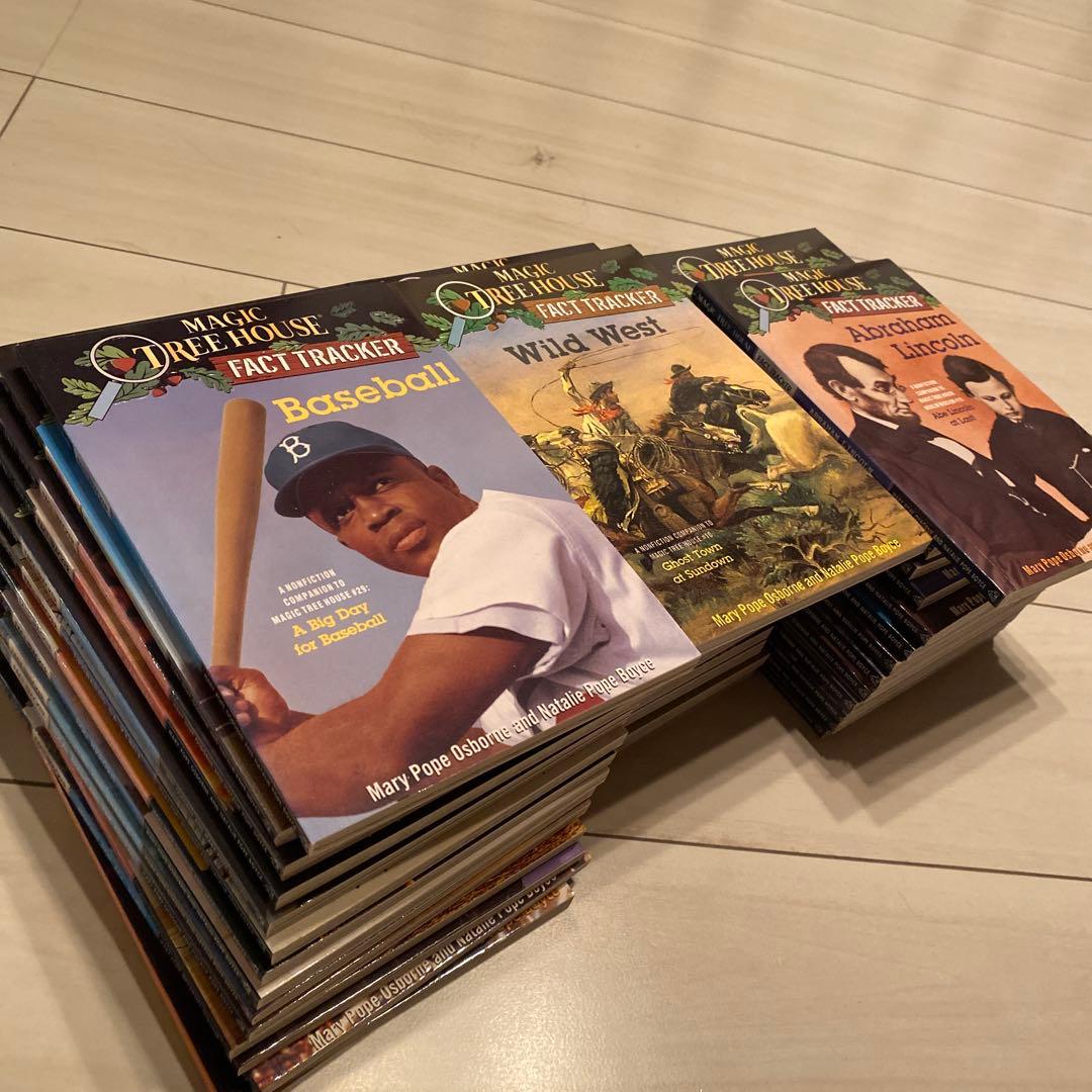 Magic tree house fact tracker 40冊セット