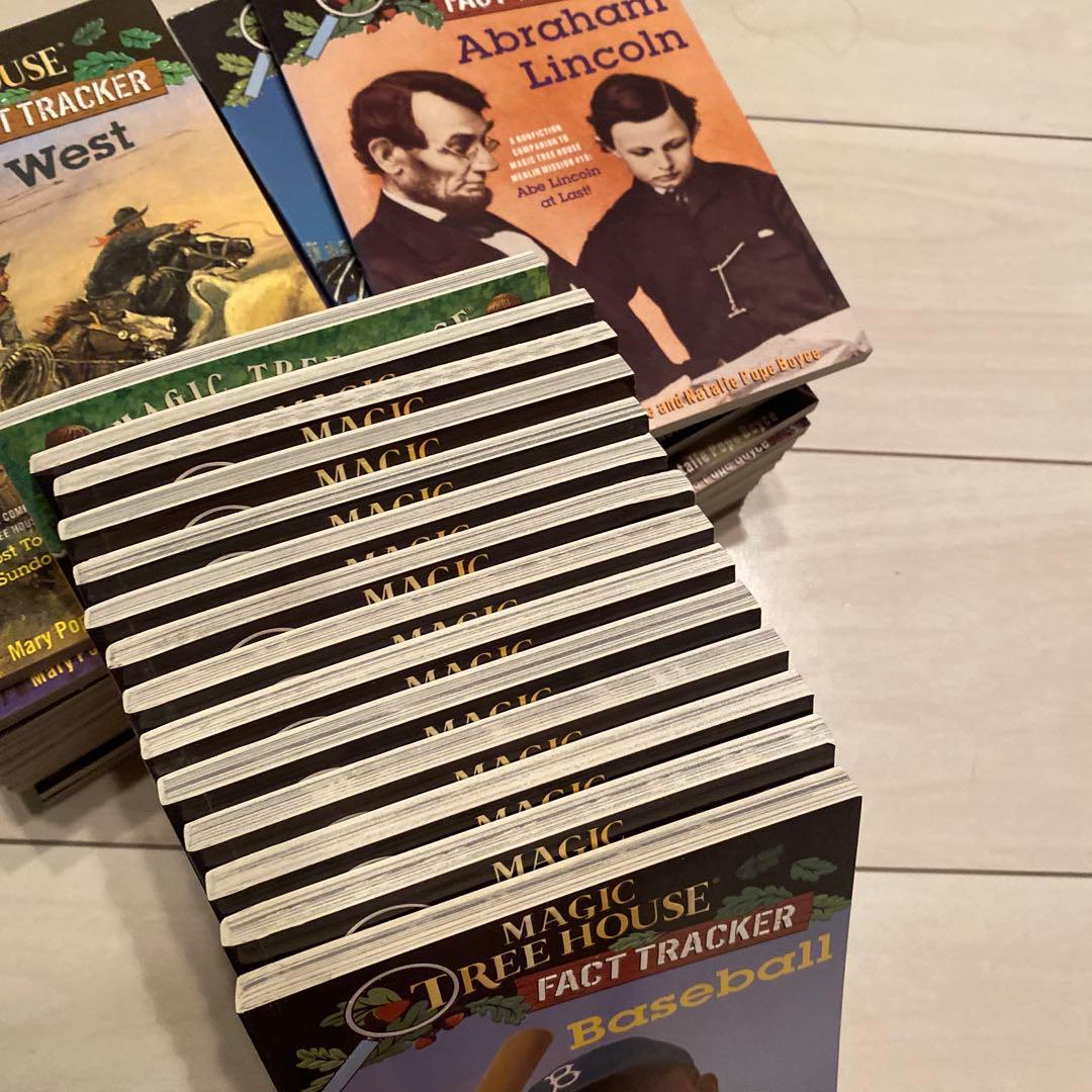Magic tree house fact tracker 40冊セット
