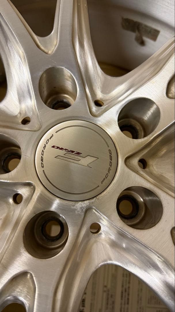 weds FZERO FZ2 鍛造ホイール4本セット　ブラッシュド