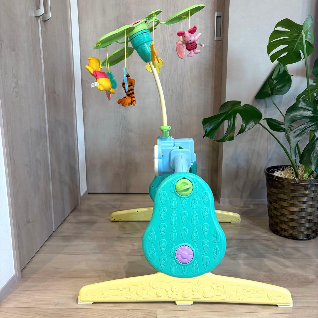 【美品】くまのプーさん 6WAYジムにへんしんメリー