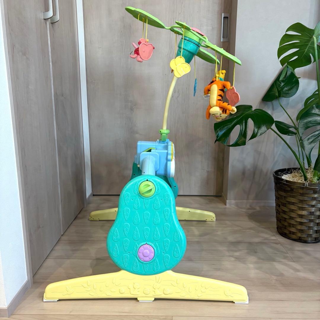 【美品】くまのプーさん 6WAYジムにへんしんメリー