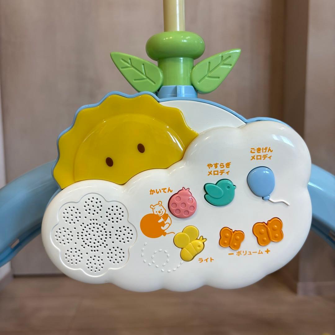【美品】くまのプーさん 6WAYジムにへんしんメリー