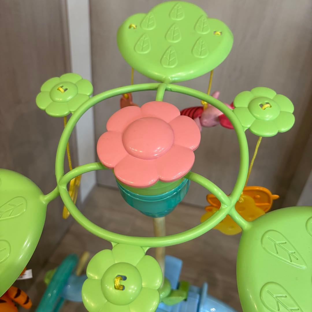 【美品】くまのプーさん 6WAYジムにへんしんメリー