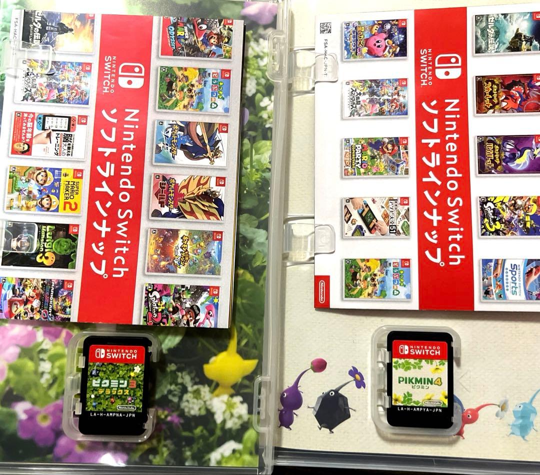 ピクミン3デラックス＆4 セット売り