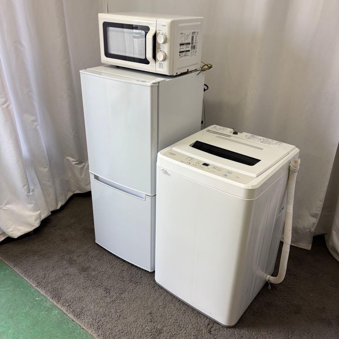 109❤️　冷蔵庫　洗濯機　レンジ　一人暮らし　家電セット　安い　中古　設置無料