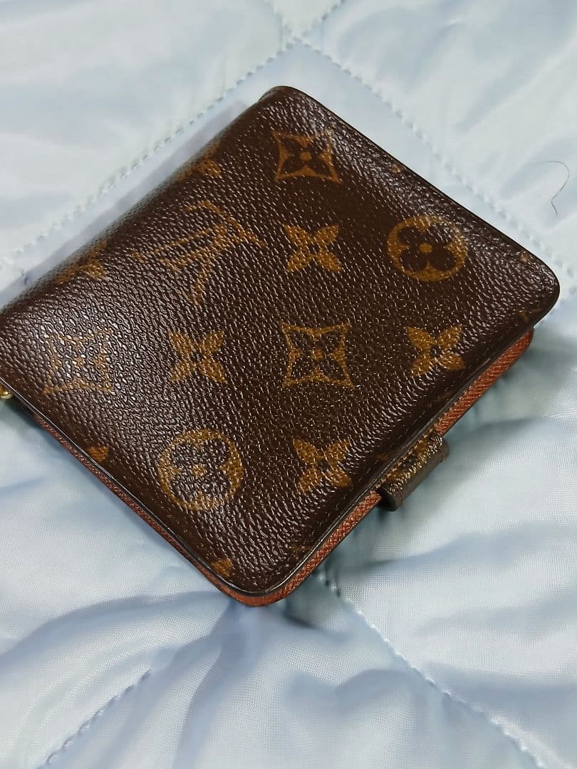 ★美品 ★ルイヴィトン モノグラム コンパクトジップ 財布 二つ折り