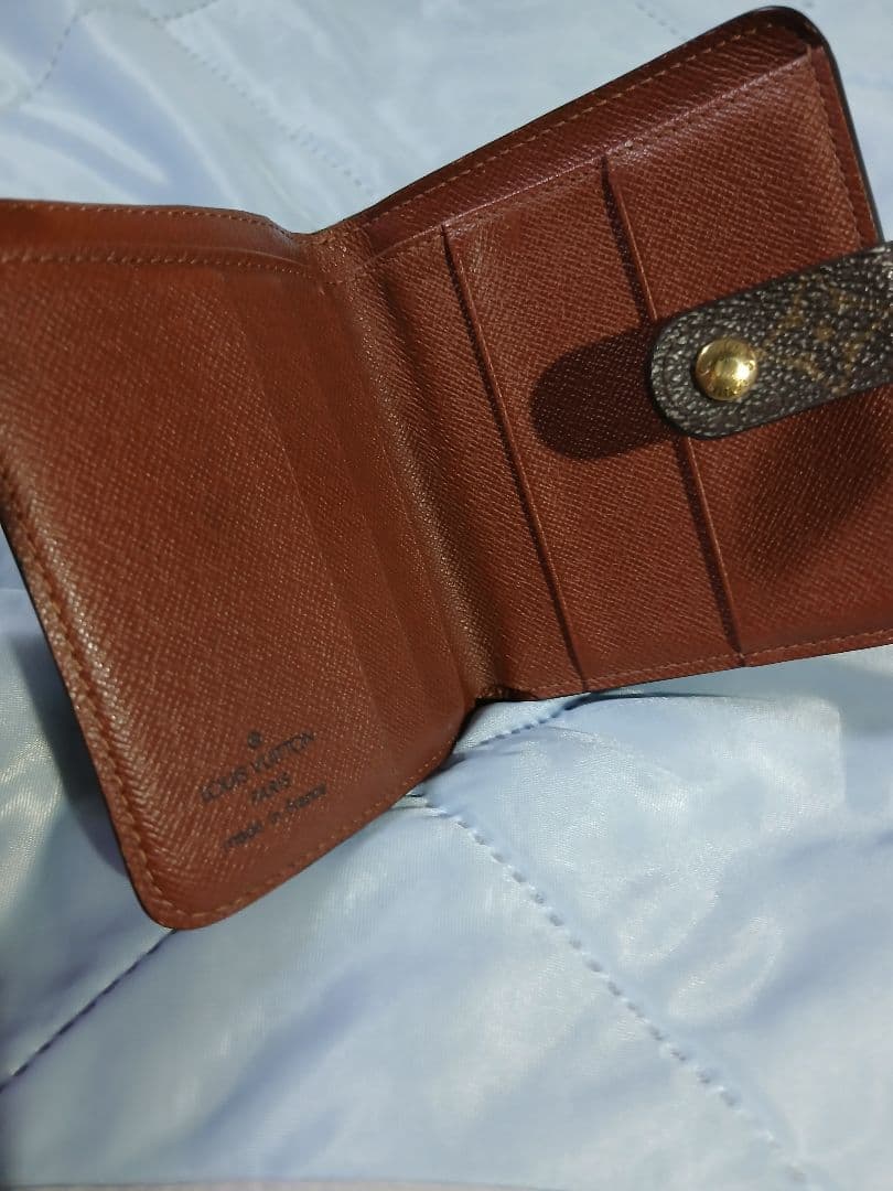 ★美品 ★ルイヴィトン モノグラム コンパクトジップ 財布 二つ折り