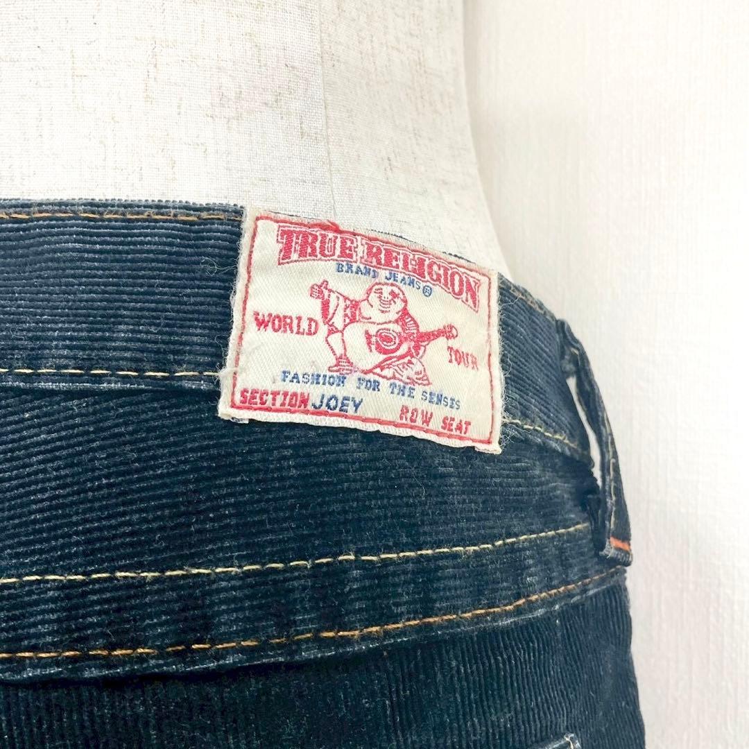 y2k❤️00s TRUE RELIGION コーデュロイ ローライズフレアパンツ