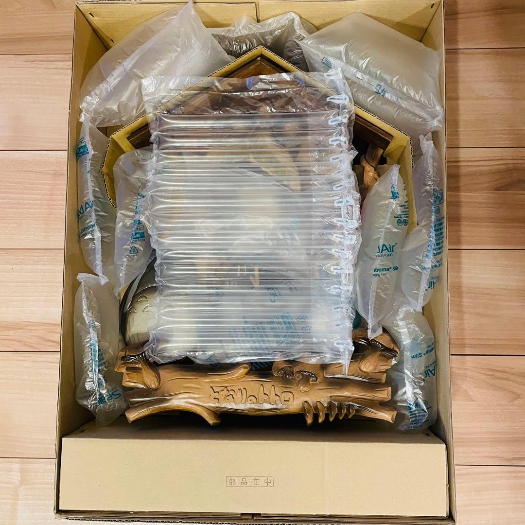 【完動品】となりのトトロ掛け時計 化粧箱・説明書・保証書付 ジブリ