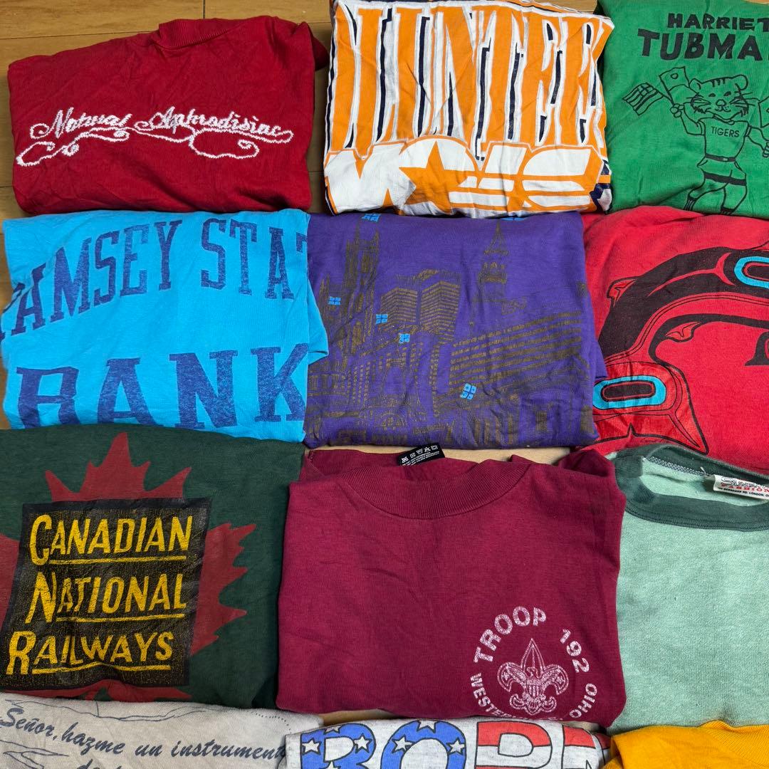 US古着 米国製あり 全てシングルステッチ Tシャツ20枚セット まとめ 卸