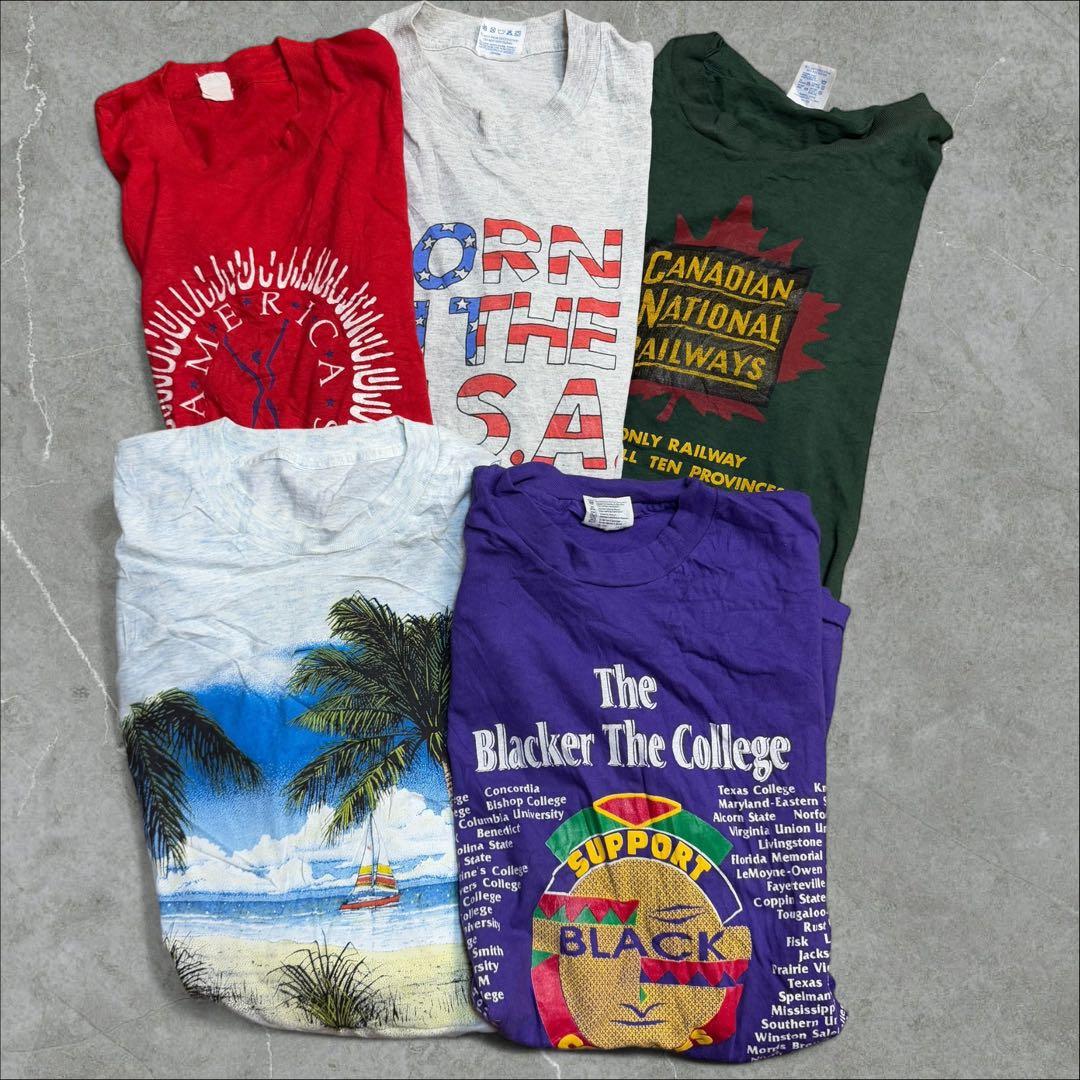 US古着 米国製あり 全てシングルステッチ Tシャツ20枚セット まとめ 卸